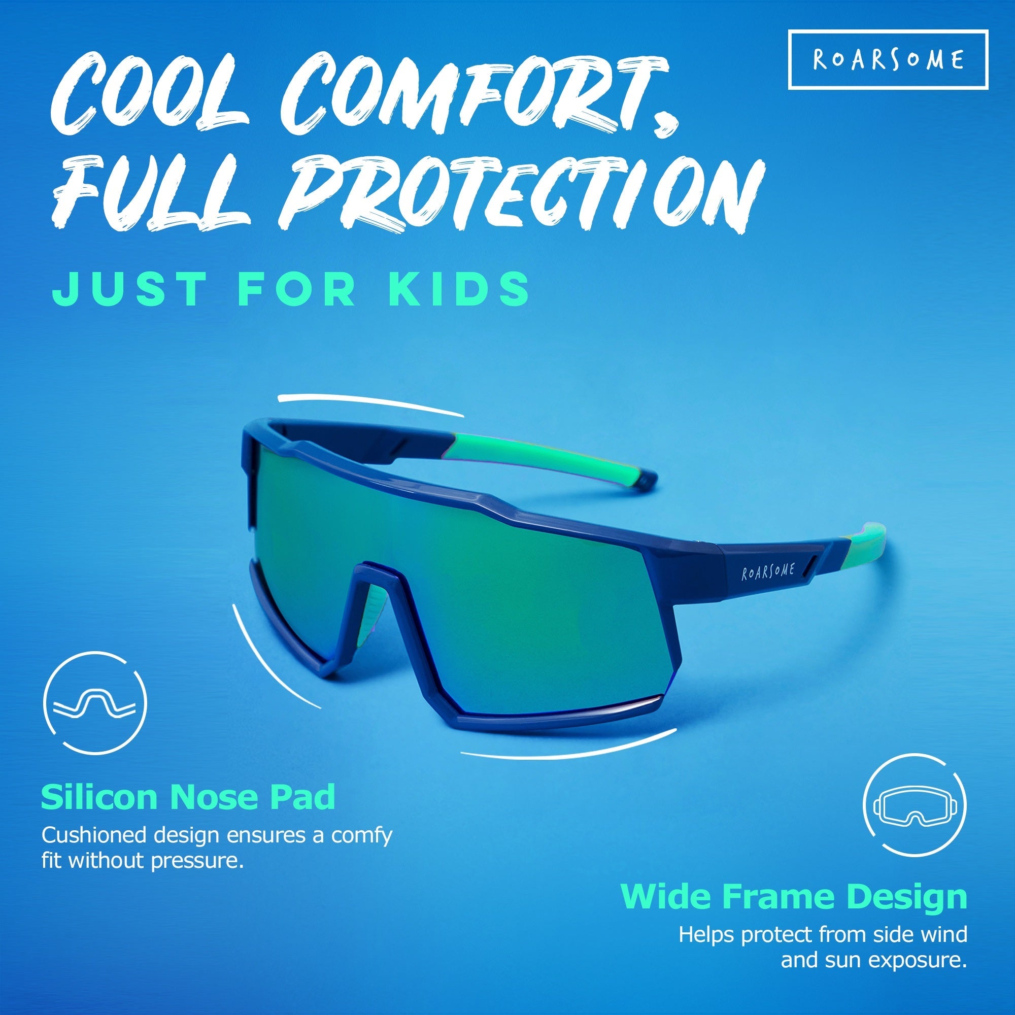 Blue/Green - Sunglasses