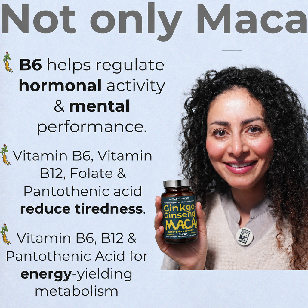 Maca, Korean Ginseng & Ginkgo Biloba Complex