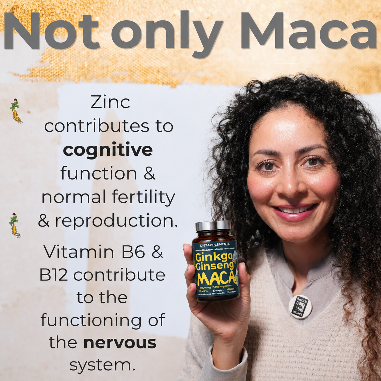 Maca, Korean Ginseng & Ginkgo Biloba Complex