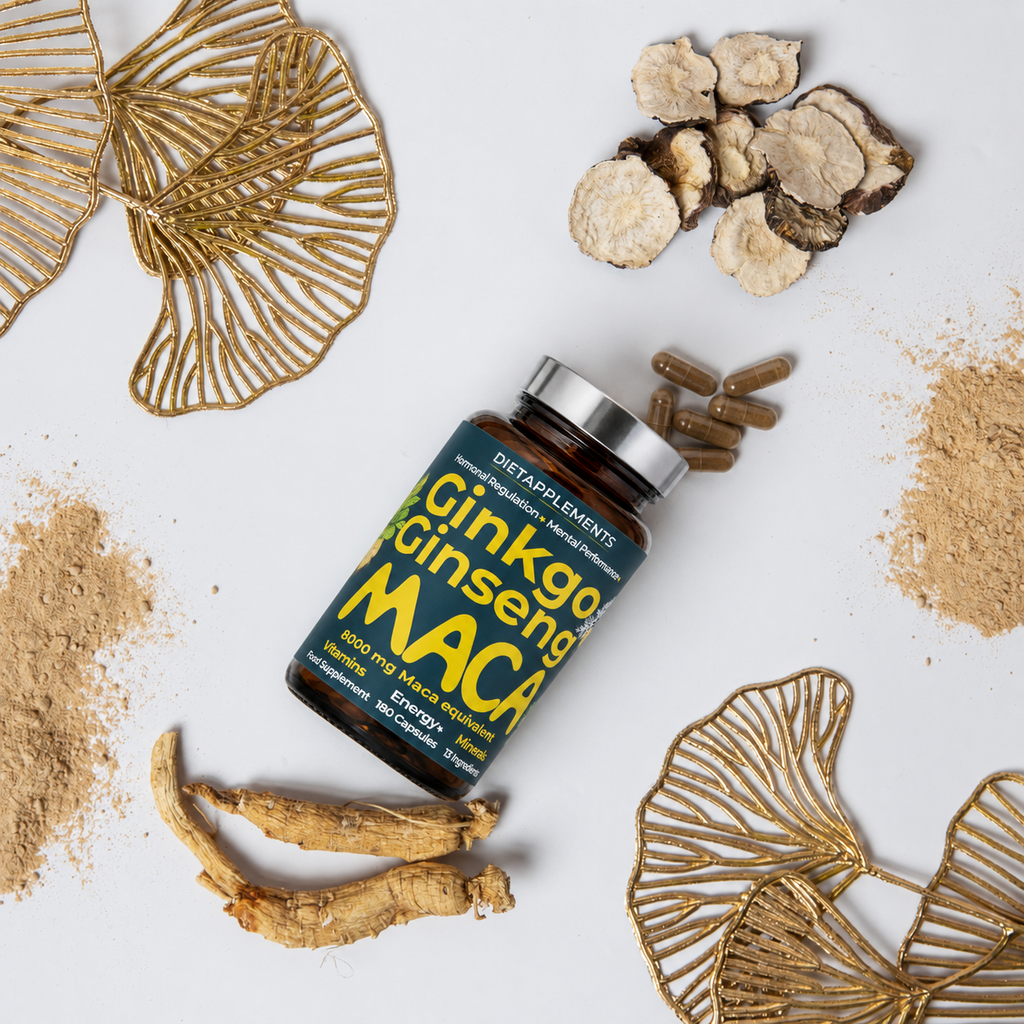 Maca, Korean Ginseng & Ginkgo Biloba Complex