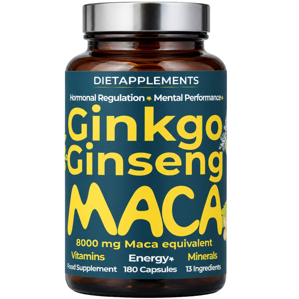 Maca, Korean Ginseng & Ginkgo Biloba Complex