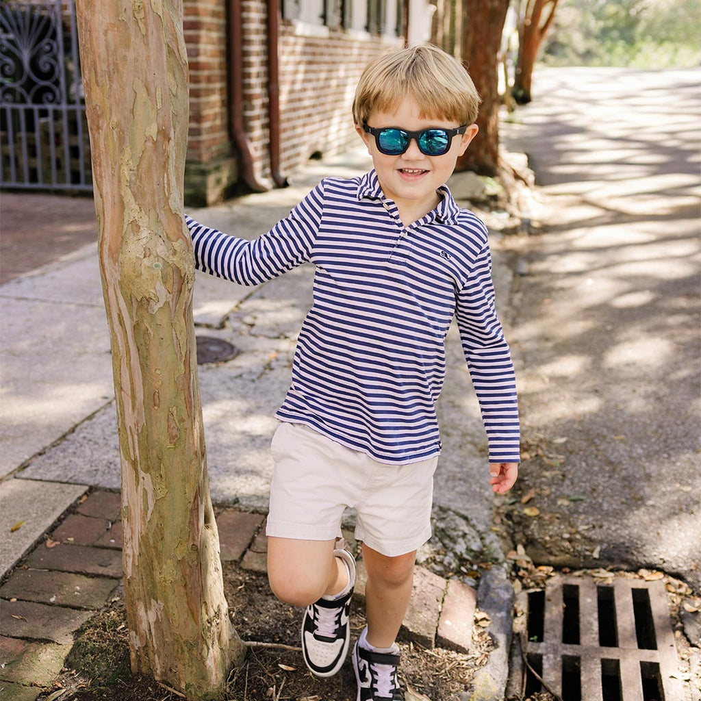 Babiators Polarised Navigator Sunglasses - Jet Black