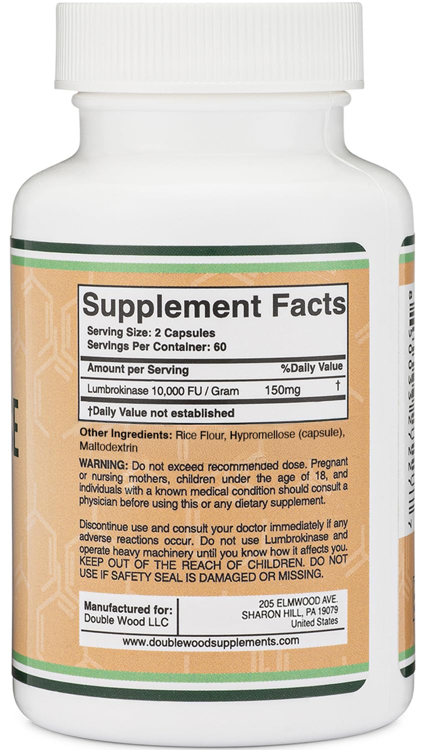 Lumbrokinase Enzyme Support