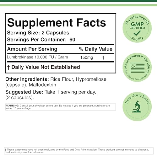 Lumbrokinase Enzyme Support